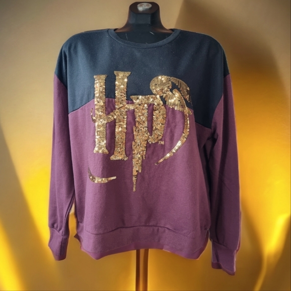 Harry Potter Glitter Sweatshirt - Picture 1 of 7